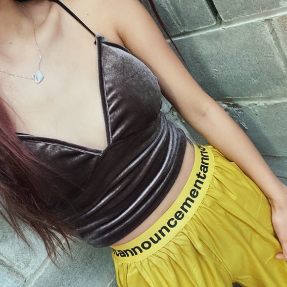 Velvet Top - Picture 1 of 6